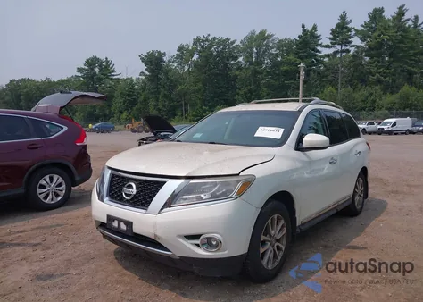2014 Nissan Pathfinder Sl z USA, uszkodzony, nr VIN 5N1AR2MM8EC731022